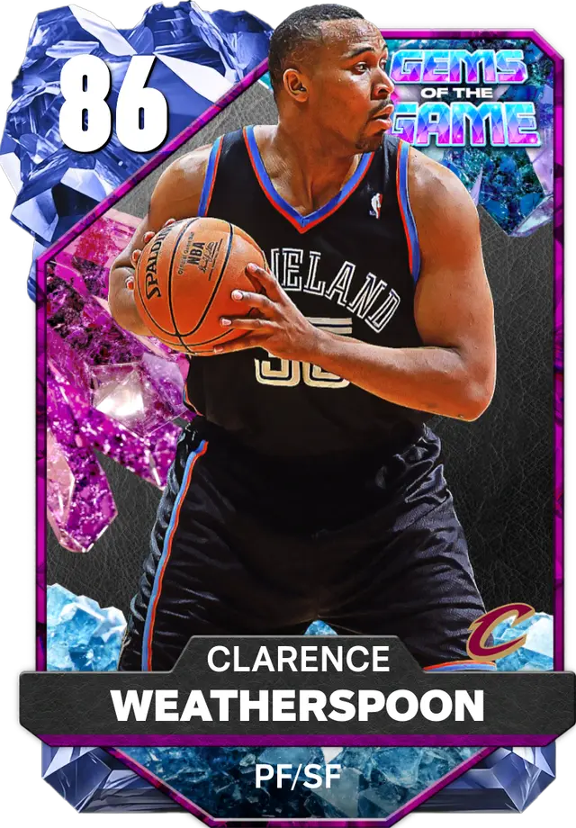 (SAPPHIRE) Clarence Weatherspoon (86 OVR)