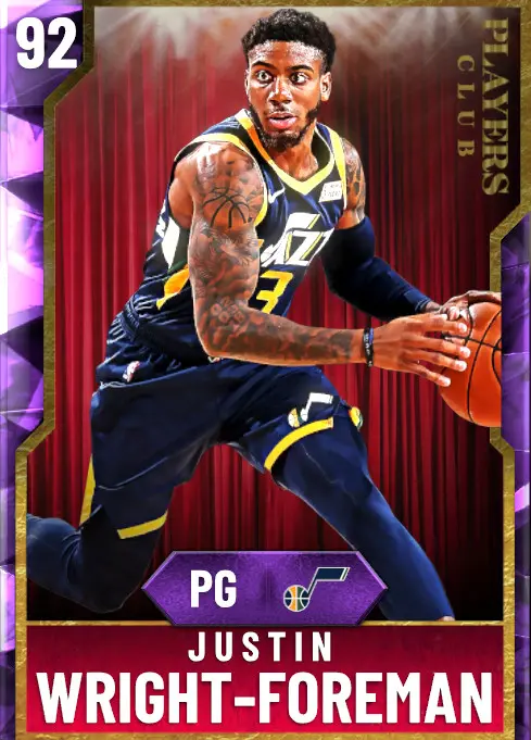 (AMETHYST) Justin Wright-Foreman (92 OVR)