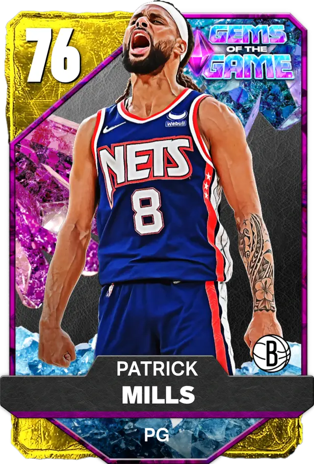 (GOLD) Patrick Mills (76 OVR)
