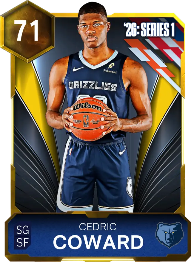 (GOLD) Cedric Coward (71 OVR)