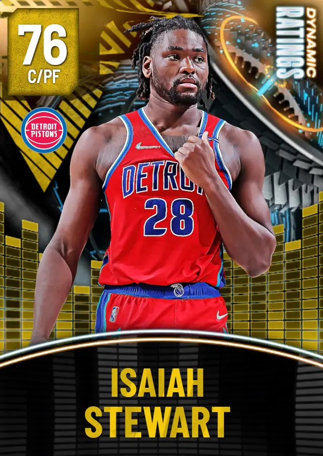 (GOLD) Isaiah Stewart (76 OVR)