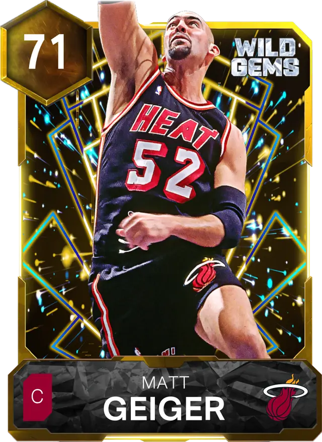 (GOLD) Matt Geiger (71 OVR)
