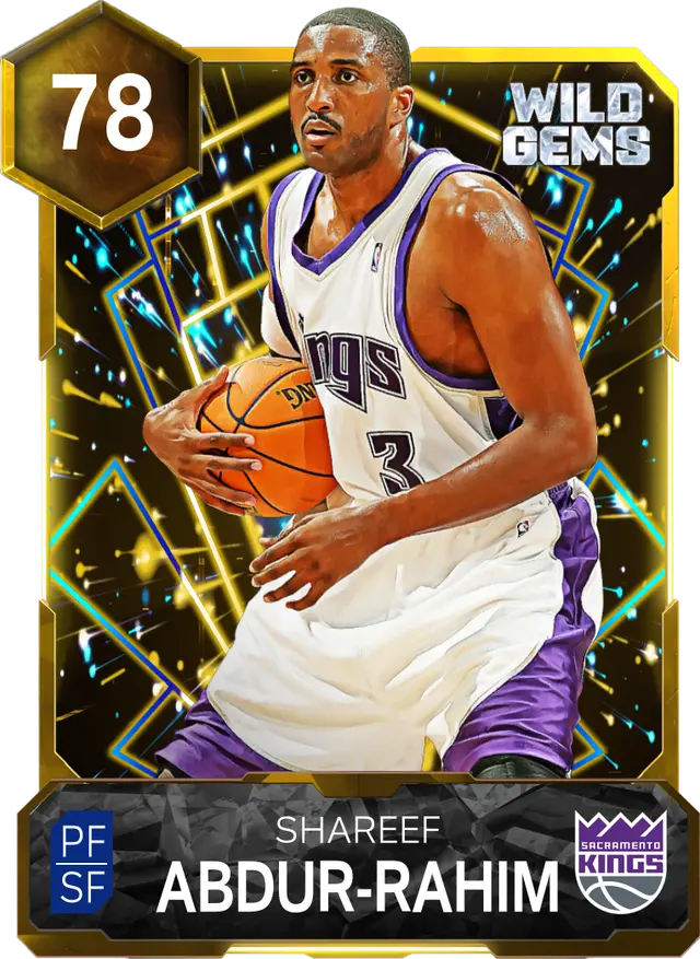 (GOLD) Shareef Abdur-Rahim (78 OVR)