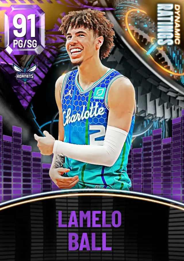 (AMETHYST) LaMelo Ball (91 OVR)