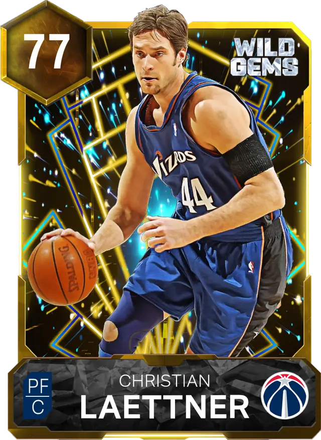 (GOLD) Christian Laettner (77 OVR)