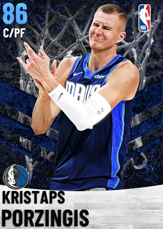 (SAPPHIRE) Kristaps Porzingis (86 OVR)