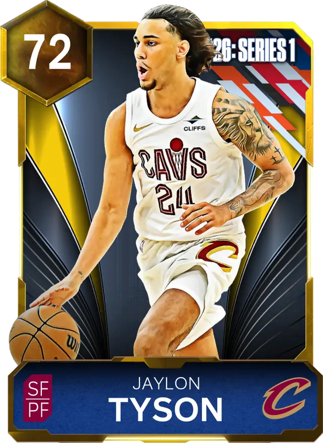 (GOLD) Jaylon Tyson (72 OVR)