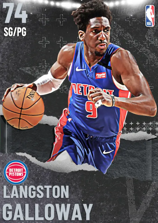 74 Langston Galloway | Detroit Pistons
