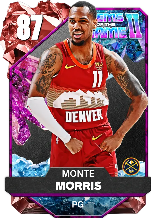 (RUBY) Monte Morris (87 OVR)