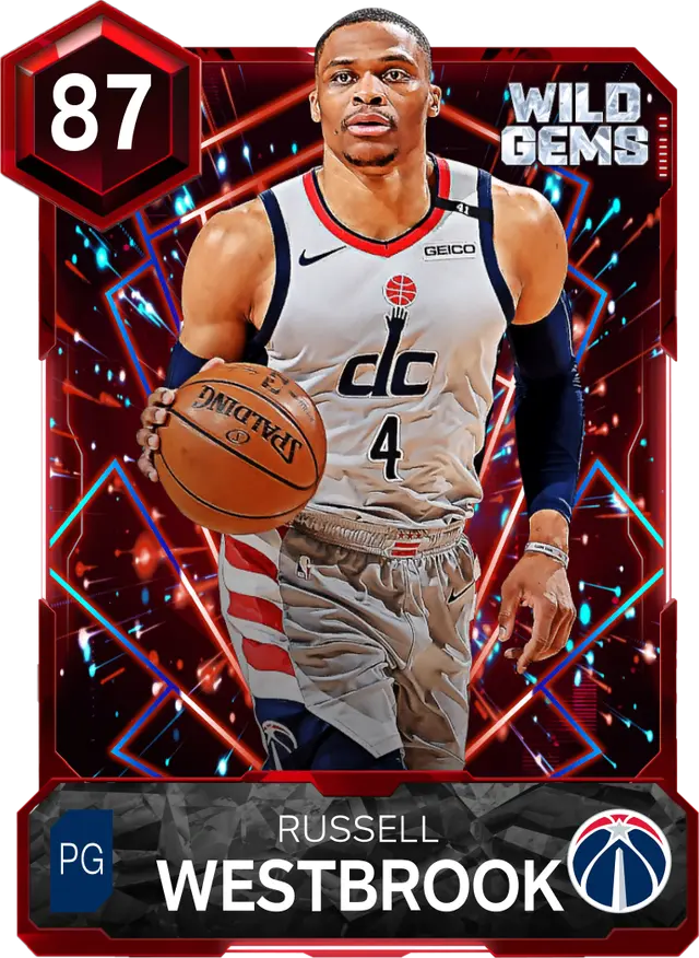 (RUBY) Russell Westbrook (87 OVR)