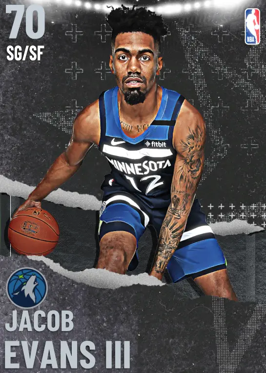 (SILVER) Jacob Evans III (70 OVR)