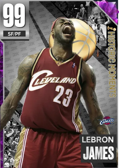 HISTORIC moments lebron