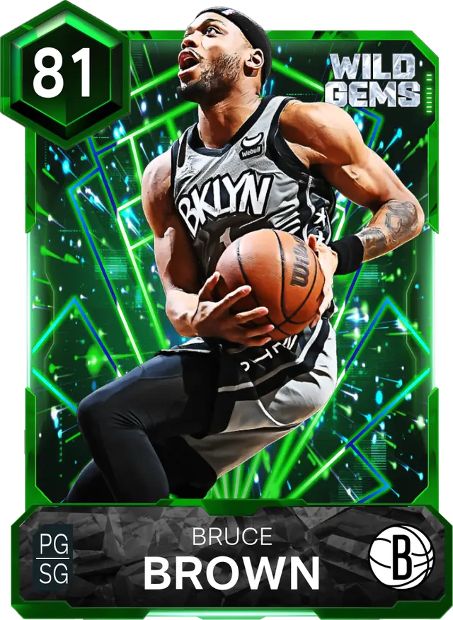 (EMERALD) Bruce Brown (81 OVR)