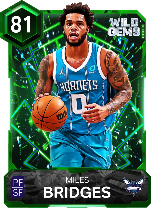 (EMERALD) Miles Bridges (81 OVR)