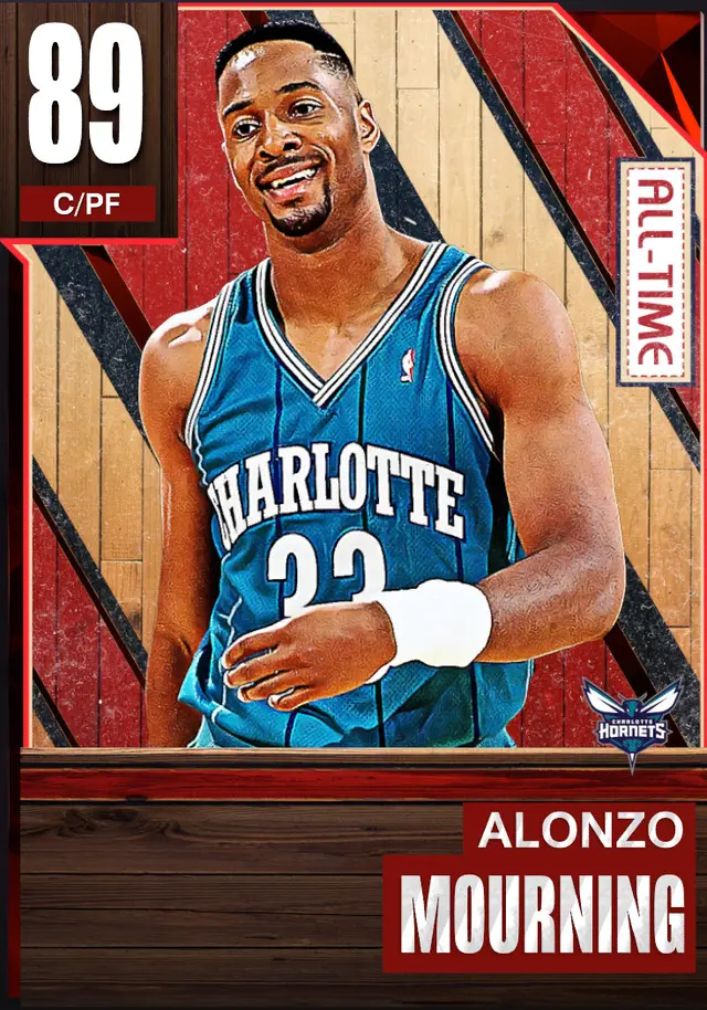 (RUBY) Alonzo Mourning (89 OVR)