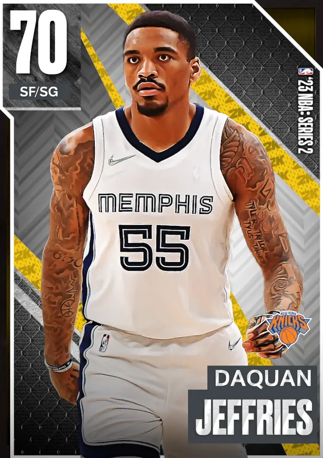 (GOLD) DaQuan Jeffries (70 OVR)