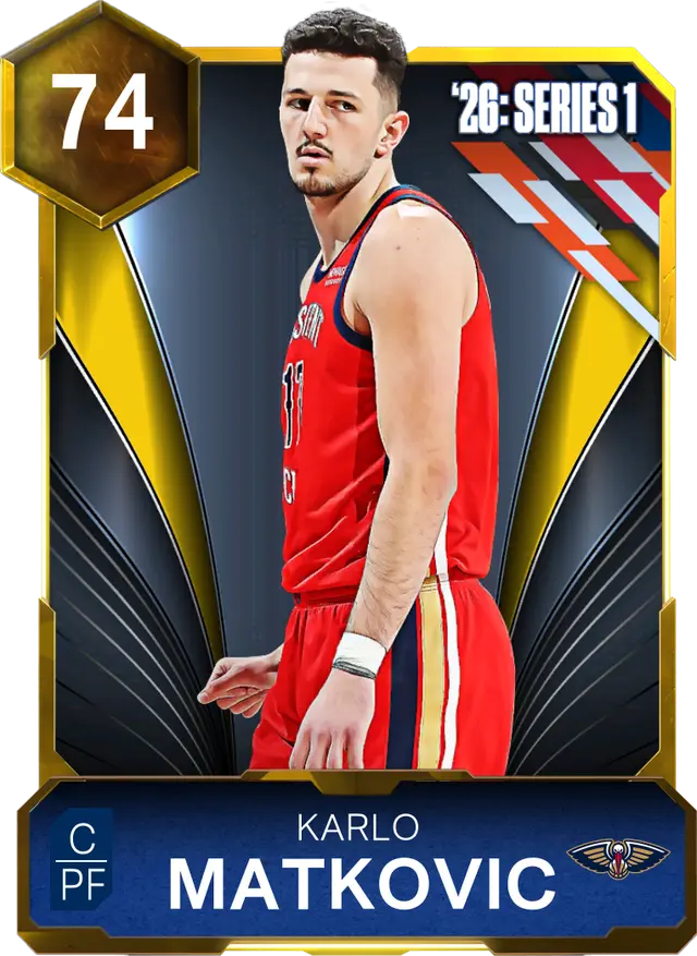(GOLD) Karlo Matkovic (74 OVR)