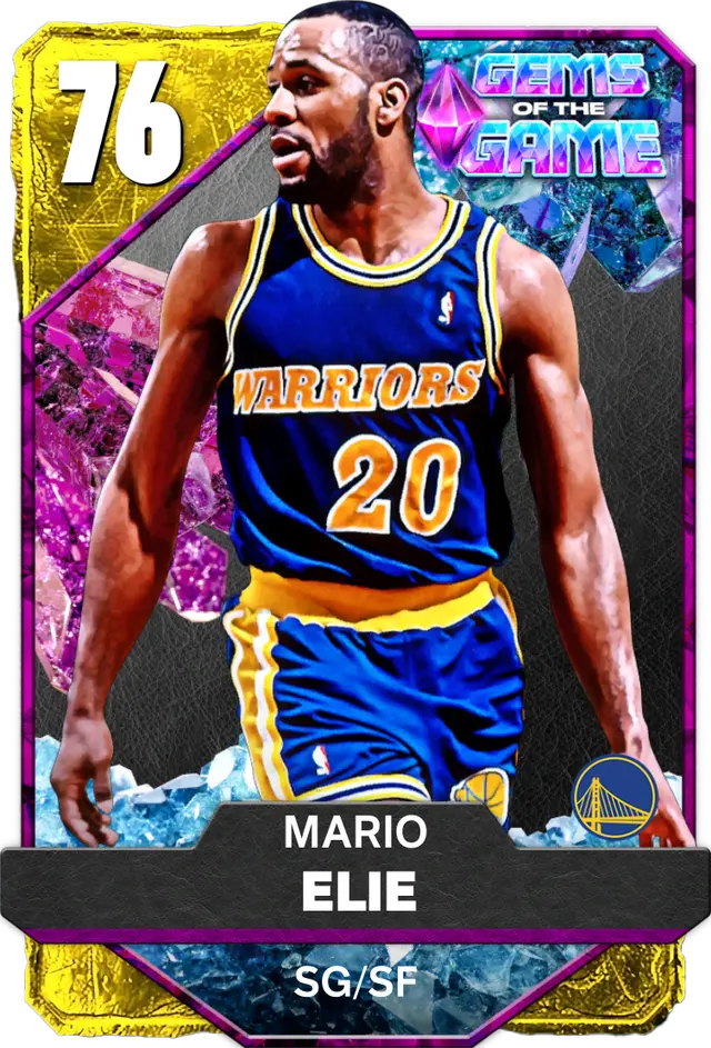 76 Mario Elie | Gold Gems of the Game