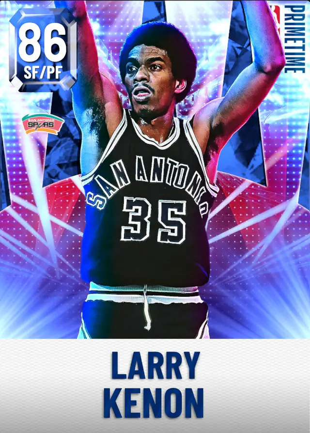 (SAPPHIRE) Larry Kenon (86 OVR)