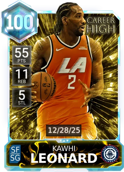 Career-High Kawhi
