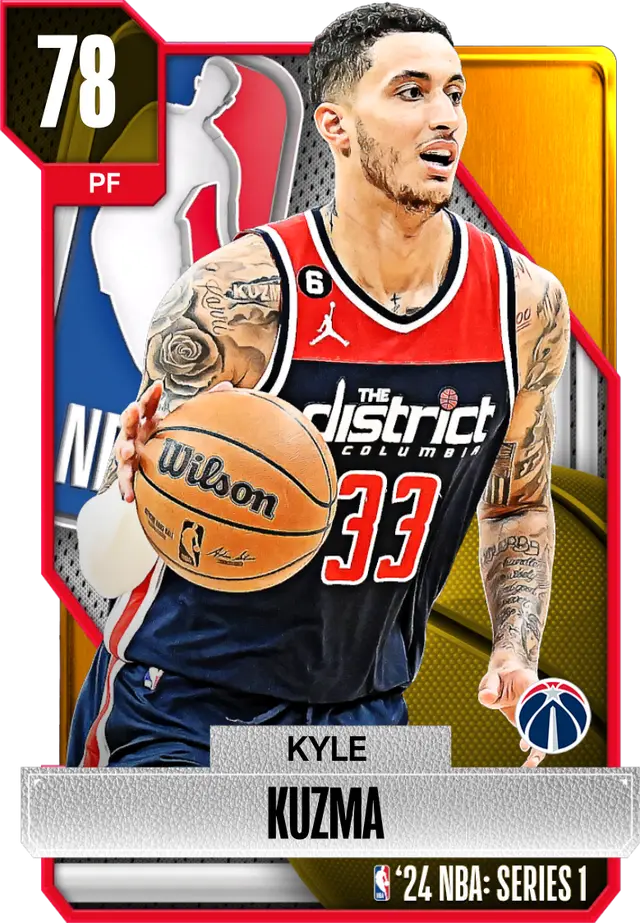 (GOLD) Kyle Kuzma (78 OVR)
