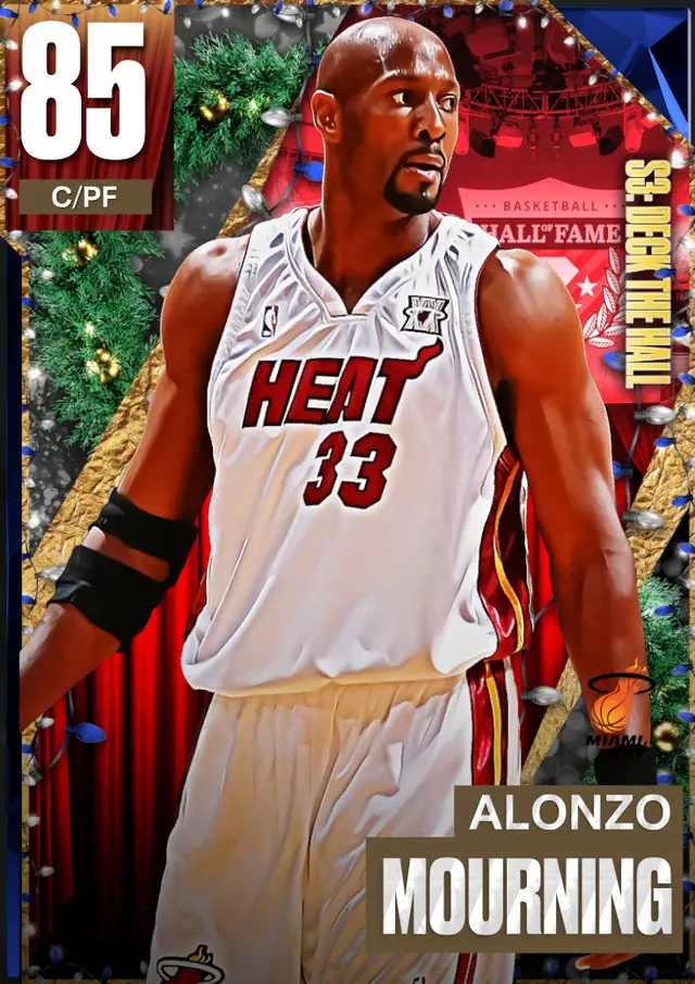 (SAPPHIRE) Alonzo Mourning (85 OVR)