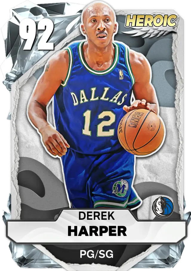 (DIAMOND) Derek Harper (92 OVR)