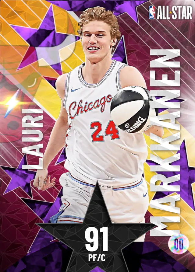 (AMETHYST) Lauri Markkanen (90 OVR)