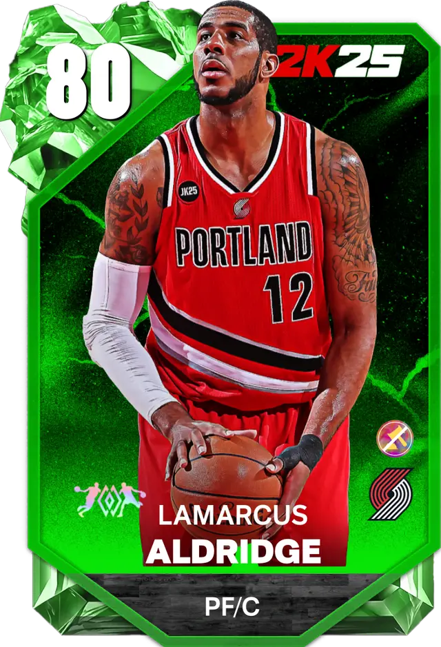 (EMERALD) LaMarcus Aldridge (80 OVR)