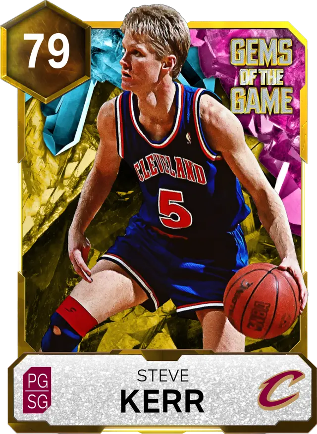 (GOLD) Steve Kerr (79 OVR)