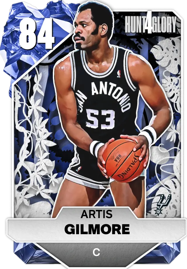 (SAPPHIRE) Artis Gilmore (84 OVR)