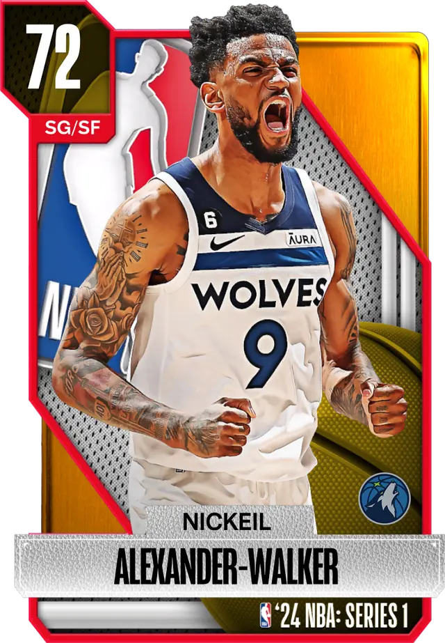 (GOLD) Nickeil Alexander-Walker (72 OVR)
