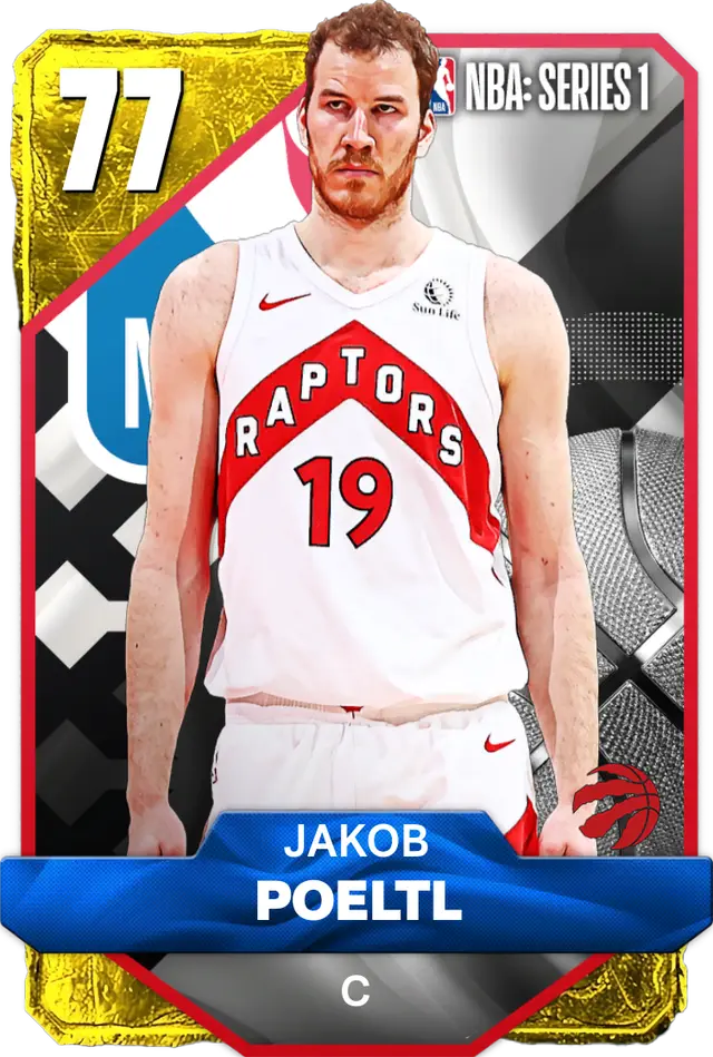 77 Jakob Poeltl | Toronto Raptors