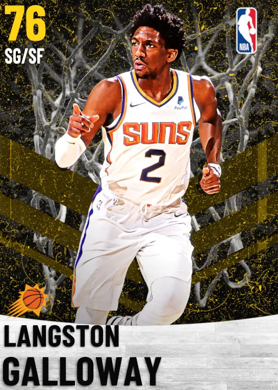 (GOLD) Langston Galloway (76 OVR)