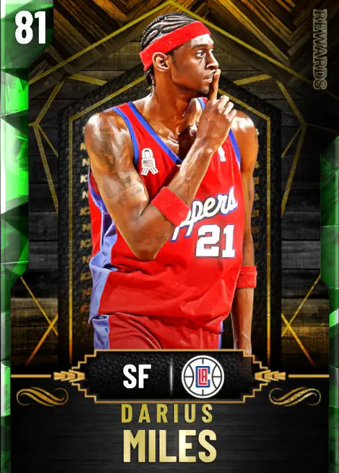 (EMERALD) Darius Miles (81 OVR)
