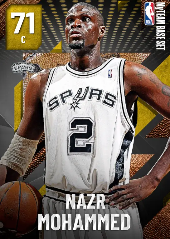 (GOLD) Nazr Mohammed (71 OVR)