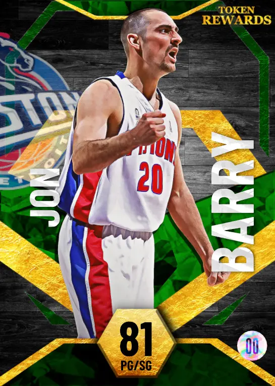 (EMERALD) Jon Barry (81 OVR)
