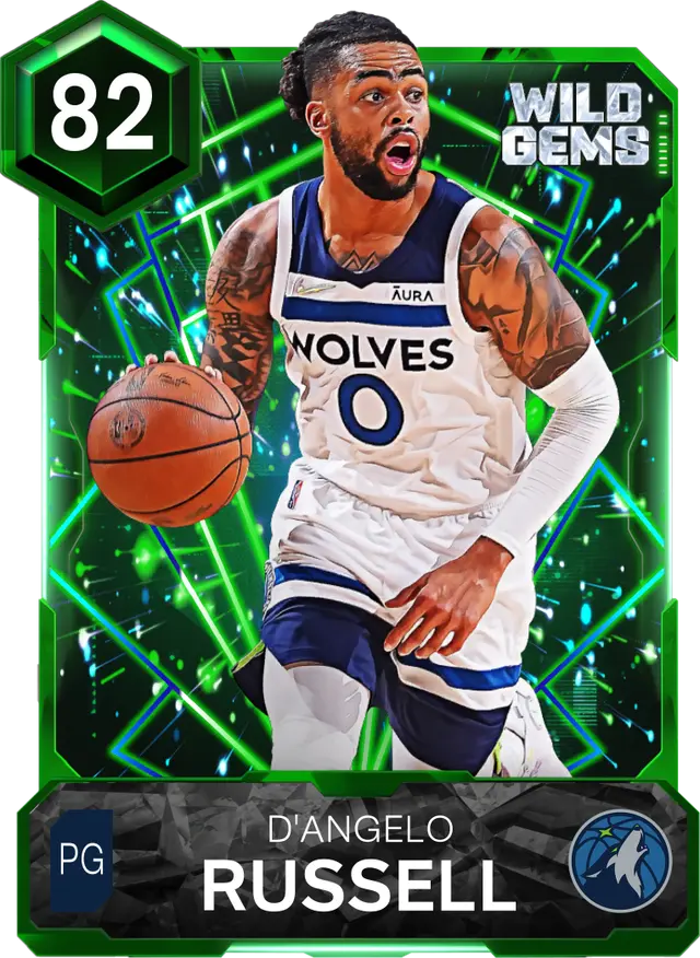 (EMERALD) D'Angelo Russell (82 OVR)