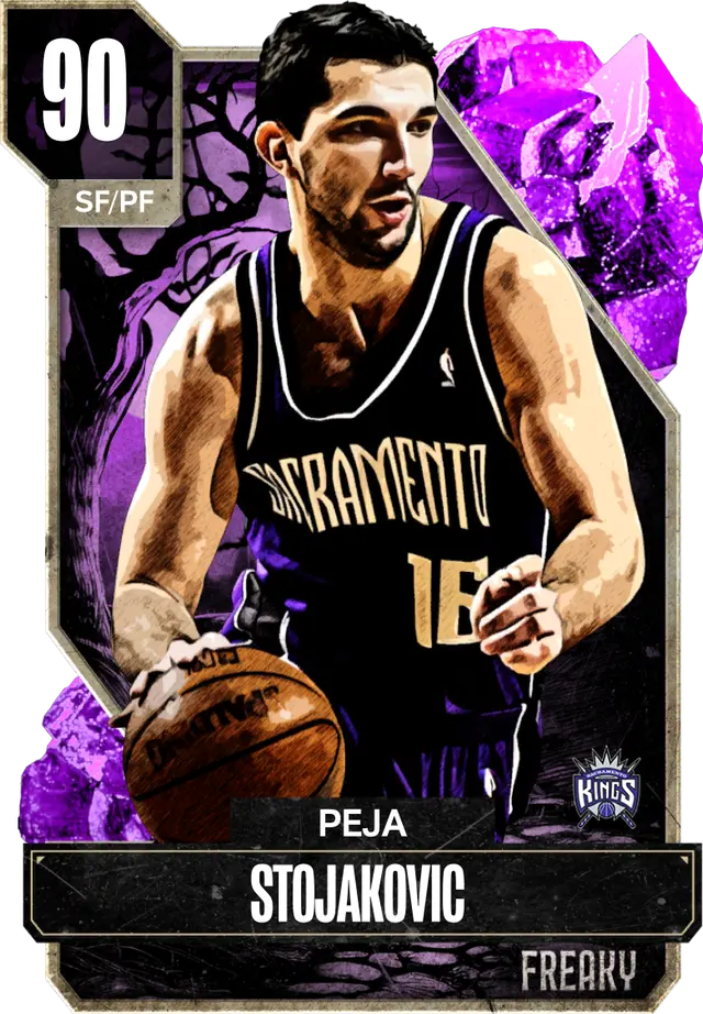 (AMETHYST) Peja Stojakovic (90 OVR)
