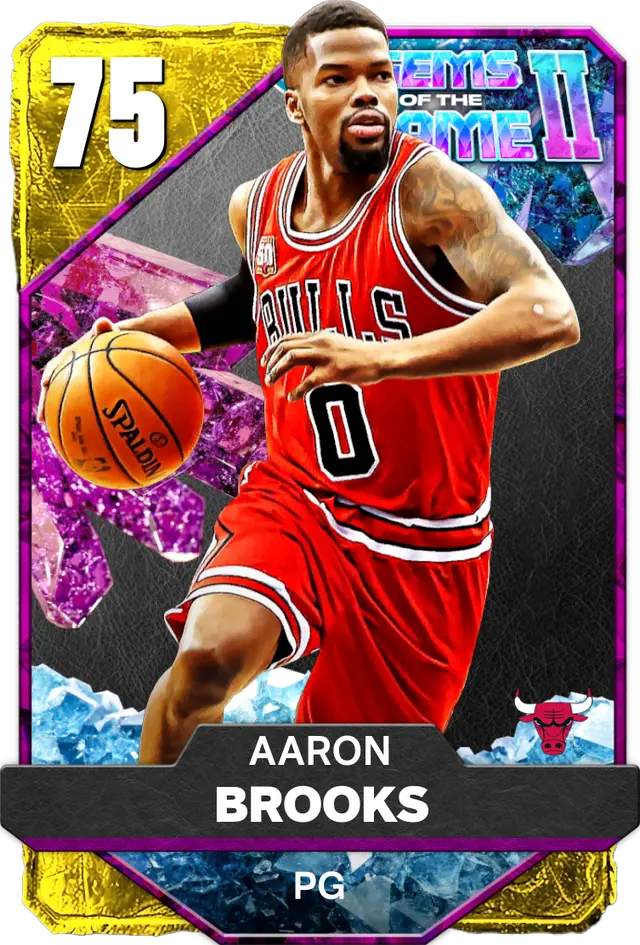 75 Aaron Brooks | Gold Gems of the Game II