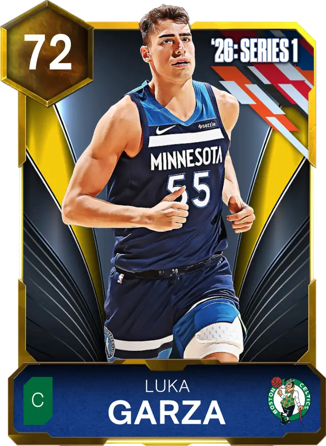 (GOLD) Luka Garza (72 OVR)