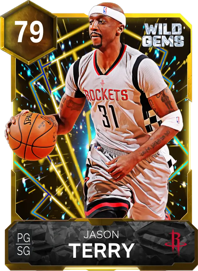 79 Jason Terry | Gold Wild Gems