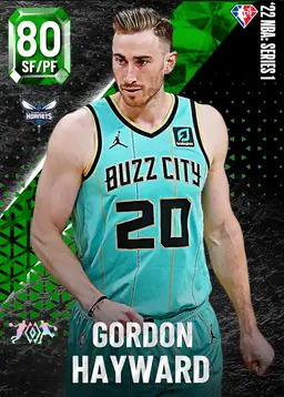 80 Gordon Hayward | Charlotte Hornets