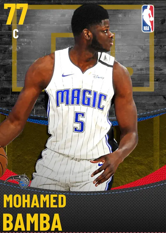 (GOLD) Mohamed Bamba (77 OVR)