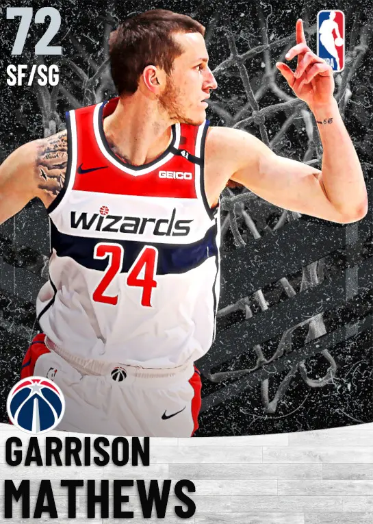 (SILVER) Garrison Mathews (72 OVR)