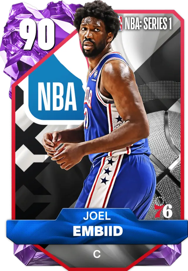 (AMETHYST) Joel Embiid (90 OVR)