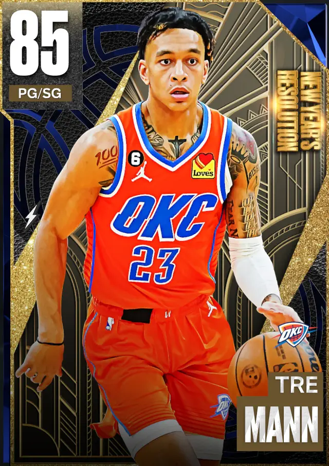 (SAPPHIRE) Tre Mann (85 OVR)