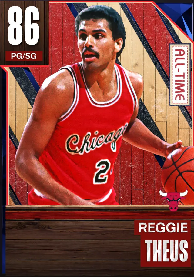 (SAPPHIRE) Reggie Theus (86 OVR)