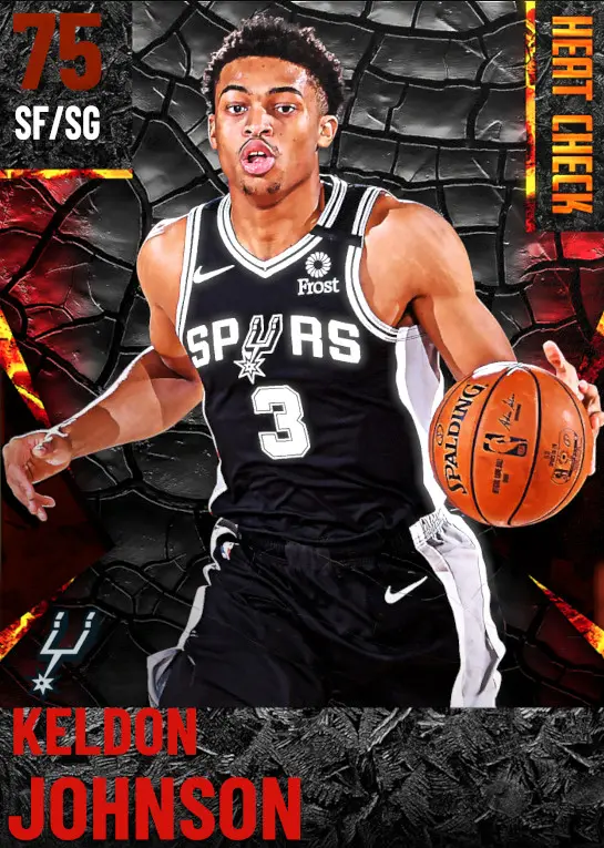 (SILVER) Keldon Johnson (75 OVR)