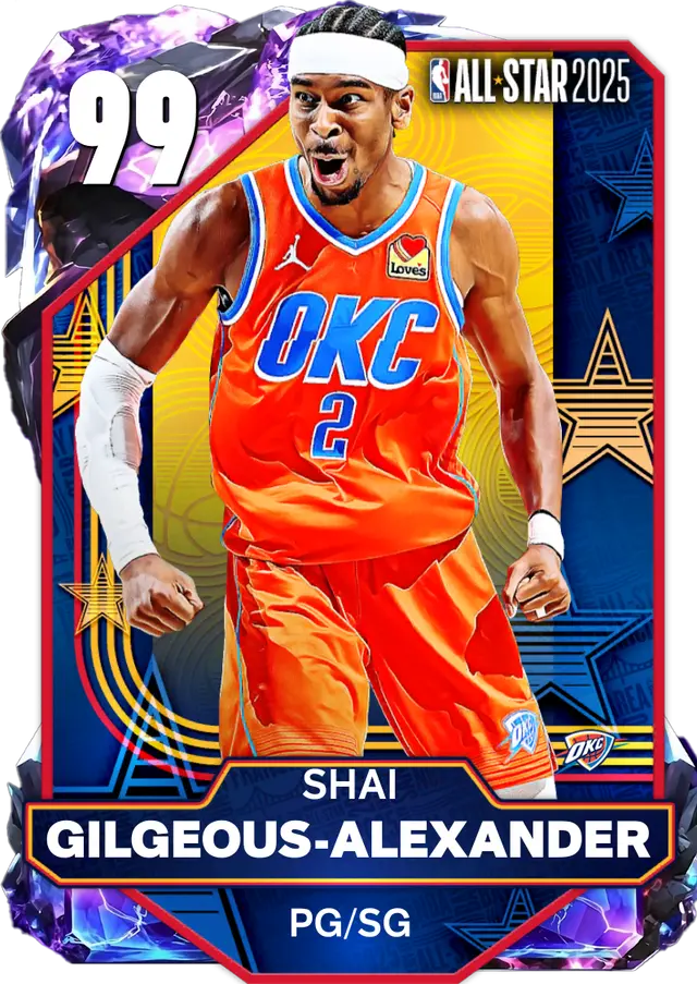 (DM) Shai Gilgeous-Alexander (99 OVR)